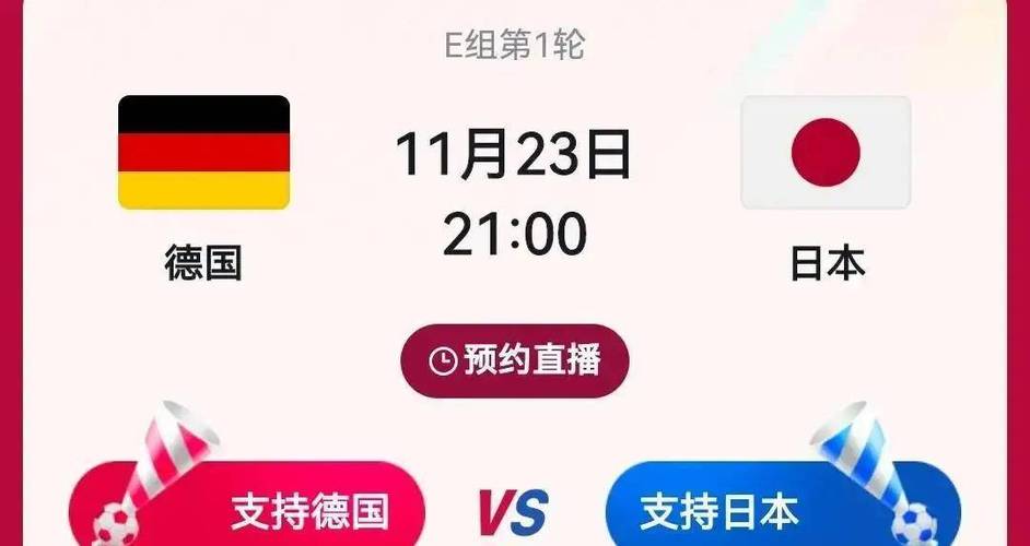 德国vs日本胜负比分预测的相关图片